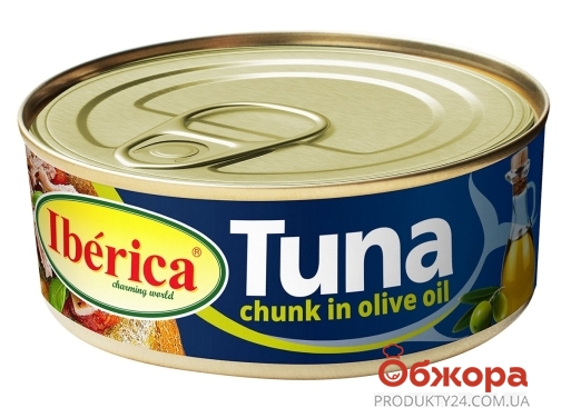 Консервированный тунец филе в оливковом масле Iberica 150г – ИМ «Обжора»