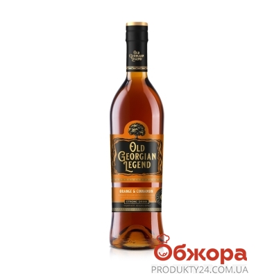 Напій алк Old Georgian Legend 0,5л 36% Апельсин та Кориця – ІМ «Обжора»