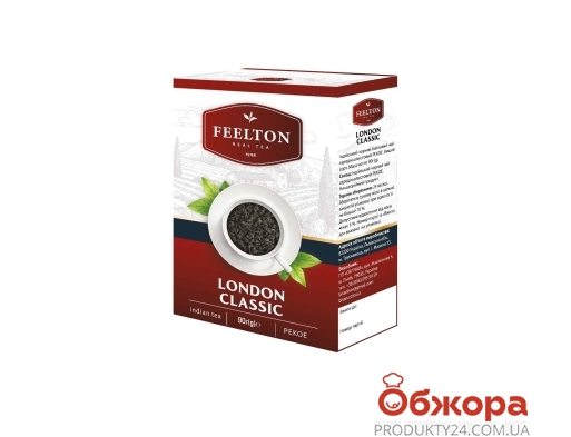 Чай Feelton 90г London Classic Рekoe чорний – ІМ «Обжора»
