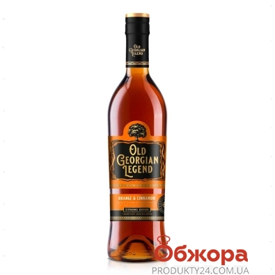 Напій алк Old Georgian Legend Апельс-Кориця 36% 0,7л – ІМ «Обжора»
