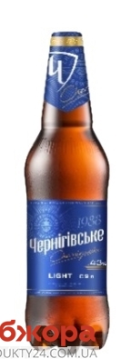 Пиво Чернігівське 0,9л 4,3% Light світле – ІМ «Обжора»