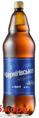 Пиво Черниговское 2,0л 4,3% Light светлое – ИМ «Обжора»