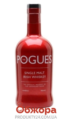 Віскі The Pogues 0,7л 40% Single Malt Irish Whiskey – ІМ «Обжора»