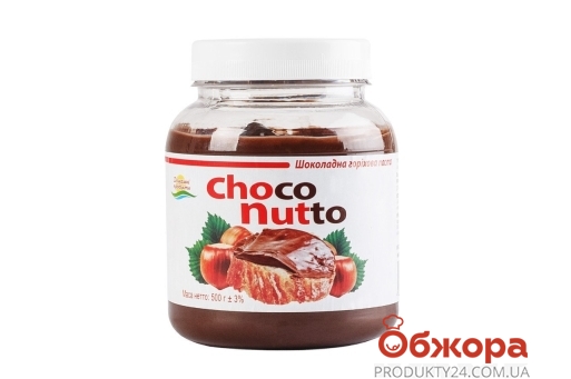 Паста шоколадная Choco Nutto ореховая 500г – ИМ «Обжора»