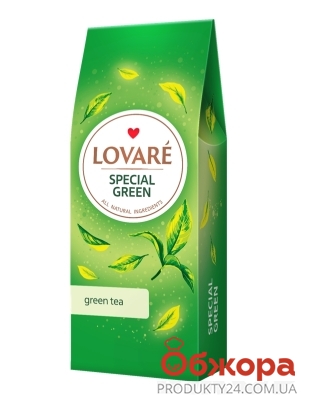 Чай Lovare Special Green  зеленый 80г – ИМ «Обжора»