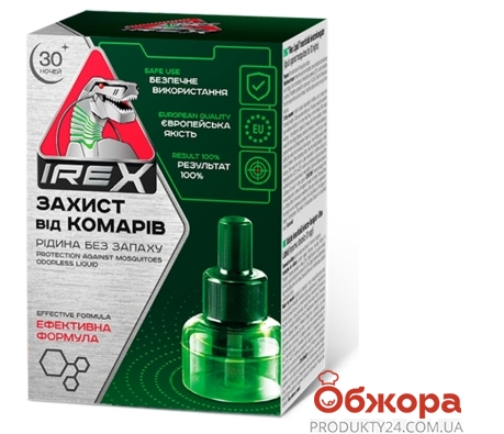 Жидкость Irex защита от комаров 30 ночей – ИМ «Обжора»