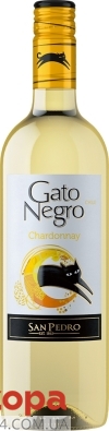 Вино Gato Negro Chardonnay біле сухе 750 мл – ІМ «Обжора»