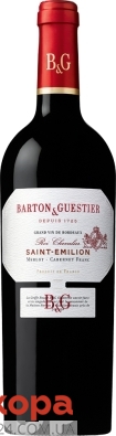 Вино Barton & Guestier Saint-Emilion червоне сухе 750 мл – ІМ «Обжора»