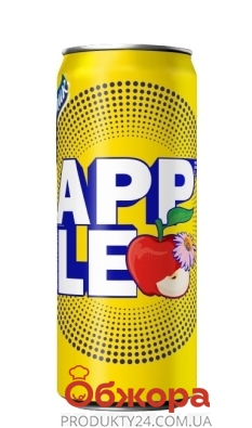 Напиток Живчик Apple с соком 0,33л з/б – ИМ «Обжора»