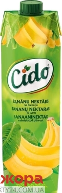 Нектар Cido 1,0л банановый – ИМ «Обжора»