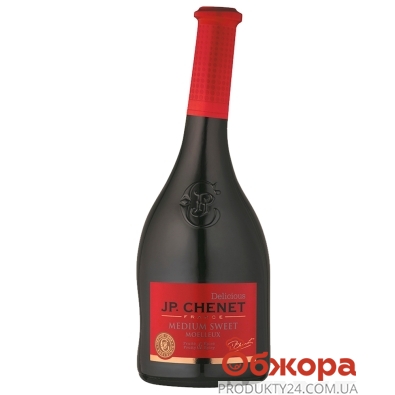 Вино J.P. Chenet Rouge Medium Sweet червоне напівсолодке 750 мл – ІМ «Обжора»