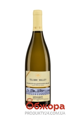 Вино Teliani Valley Цинандалі біле сухе 750 мл Грузія – ІМ «Обжора»