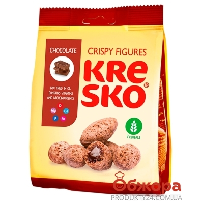 Печиво   Kresko трубочки шоколад АВК 74 г – ІМ «Обжора»