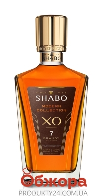Бренди Shabo Modern Collection XO 7 лет 40% 0.5л – ИМ «Обжора»