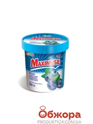 Морозиво Laska 300г Maximuse чорниця картоний стак. – ІМ «Обжора»
