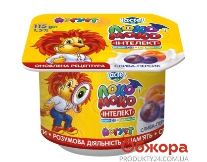 Йогурт клубника Локо Моко 1,5% 100 г – ИМ «Обжора»
