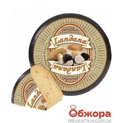 Сир Ландана з трюфелем та білими грибами – ИМ «Обжора»