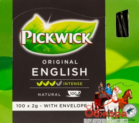 Чай Pickwick 2г*100пак Original English чорний – ІМ «Обжора»