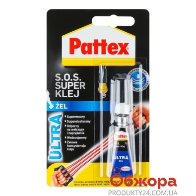 Клей-гель Pattex 2г Супер Ultra – ІМ «Обжора»