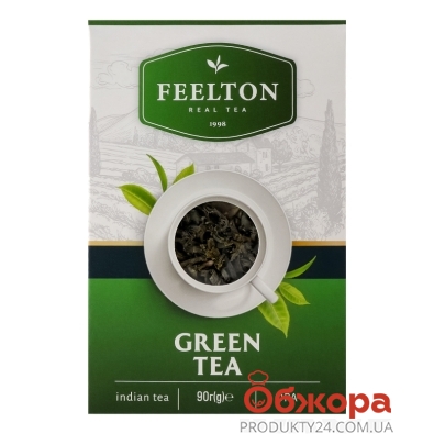 Чай Feelton 90г Green Tea Opa зелений – ИМ «Обжора»