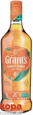 Віскі Grant`s 0,7л 35% Summer Orange – ІМ «Обжора»