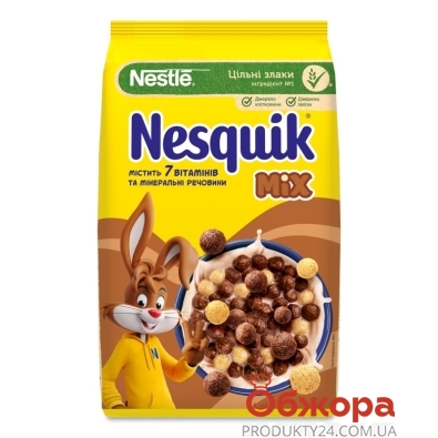 Сухой завтрак Nestle 375г Nesquik Mix с витаминами и минеральными веществами – ИМ «Обжора»