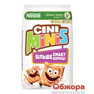 Сухой завтрак Nestle 375г Cini Minis с корицей – ИМ «Обжора»