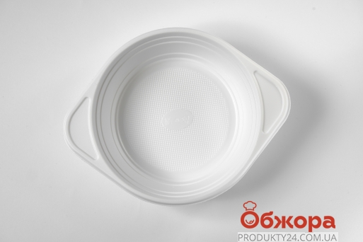 Набор тарелки Арткрос 10шт 500мл белые – ИМ «Обжора»