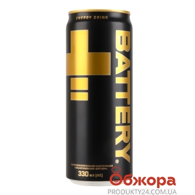 Напиток энергетический Battery 0,33л б/алк з/б – ИМ «Обжора»