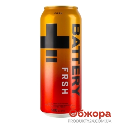 Напиток энергетический Battery 0,5л б/алк Frsh з/б – ИМ «Обжора»