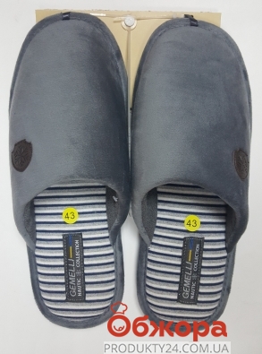 Взуття домашнє Gemelli чоловіче Реміо 8 – ИМ «Обжора»