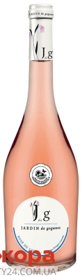 Вино Jardin De Goganes 0,75л 11,5% Roze De Loire рожеве сухе – ИМ «Обжора»