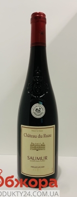 Вино Chateau du Ruau 0,75л 13% Saumur Rouge AOC червоне сухе – ИМ «Обжора»