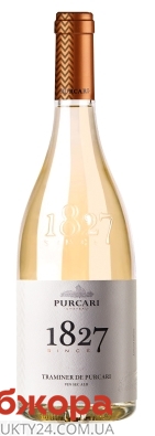 Вино Purcari 0,75л 13,5% Traminer біле сухе – ИМ «Обжора»