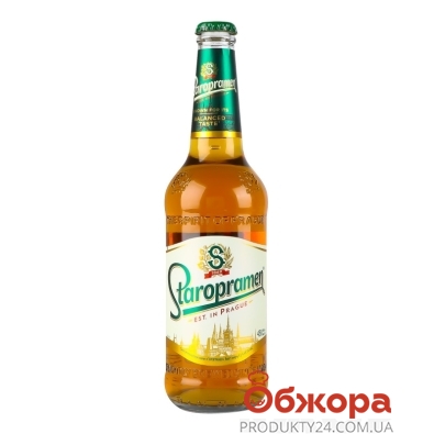 Пиво Staropramen 0,45л 4,2% світле – ІМ «Обжора»