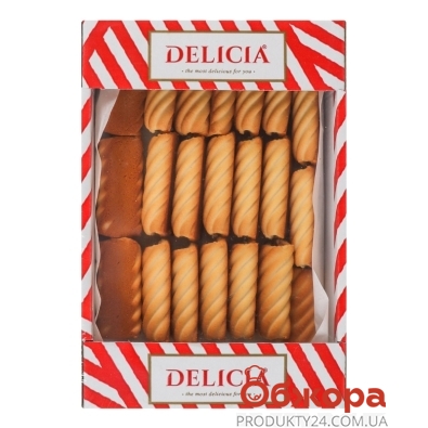 Печиво Delicia 300г здобне Супер моніка – ИМ «Обжора»