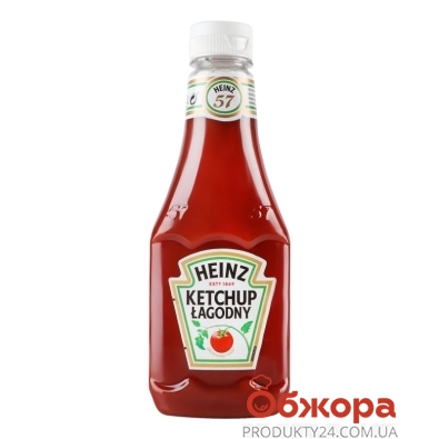 Кетчуп Heinz 450г томатний пл/п – ИМ «Обжора»