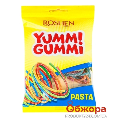 Цукерки желейні Roshen 70г Yummi Gummi Pasta – ІМ «Обжора»