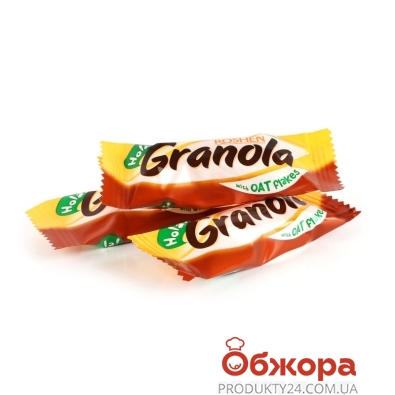 Цукерки Roshen Granola Hola! з вафельними вівсяними пластівцями та какао – ІМ «Обжора»