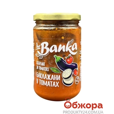 Конс The Banka 300г баклажани в`ялені в томатному соусі ск/б – ІМ «Обжора»