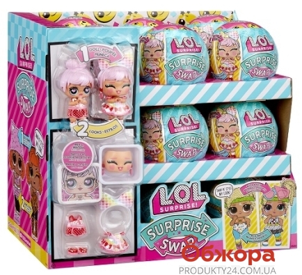 Набір ігровий L.O.L.Surprise! з лялькою серії Surprise Swap Створюй настрій в асорт. – ИМ «Обжора»