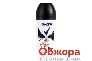 Дезодорант REXONA 50 мл WOMAN Невидимий на чорному і білому – ІМ «Обжора»
