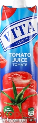 Сік Vita 1,0л томатний – ИМ «Обжора»