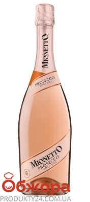 Вино ігристе Mionetto Prosecco DOC Rose Millesimato 0,75л 11% рожеве єкстра сухе – ІМ «Обжора»