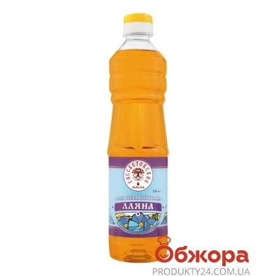 Олія Рассветовские масла лляна 0,5л – ІМ «Обжора»
