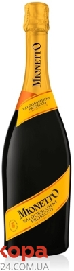 Вино ігристе Mionetto Prosecco DOCG Valdobbiadene 0,75л 11% біле екстра сухе – ИМ «Обжора»