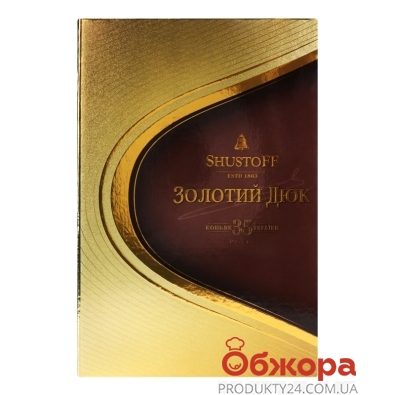 Коньяк ShustoFF 0,7л 40% Золотий Дюк 35 років – ІМ «Обжора»