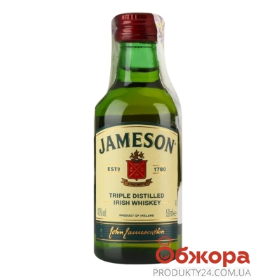Віскі Jameson 0,05л 40% – ІМ «Обжора»