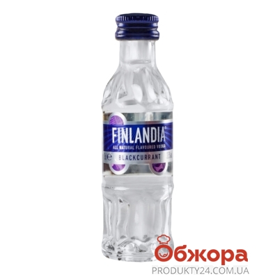 Горілка Finlandia 0,05л 37,5% Blackcurrant – ИМ «Обжора»