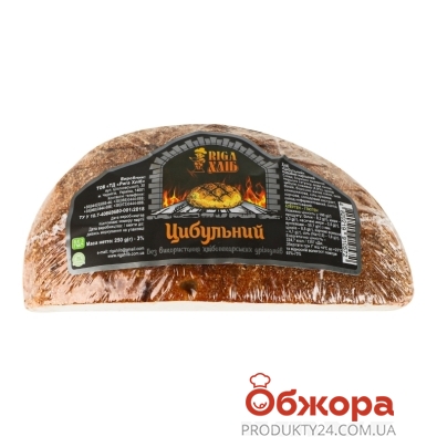 Хліб Riga Хліб 250г цибульний нарізний – ИМ «Обжора»